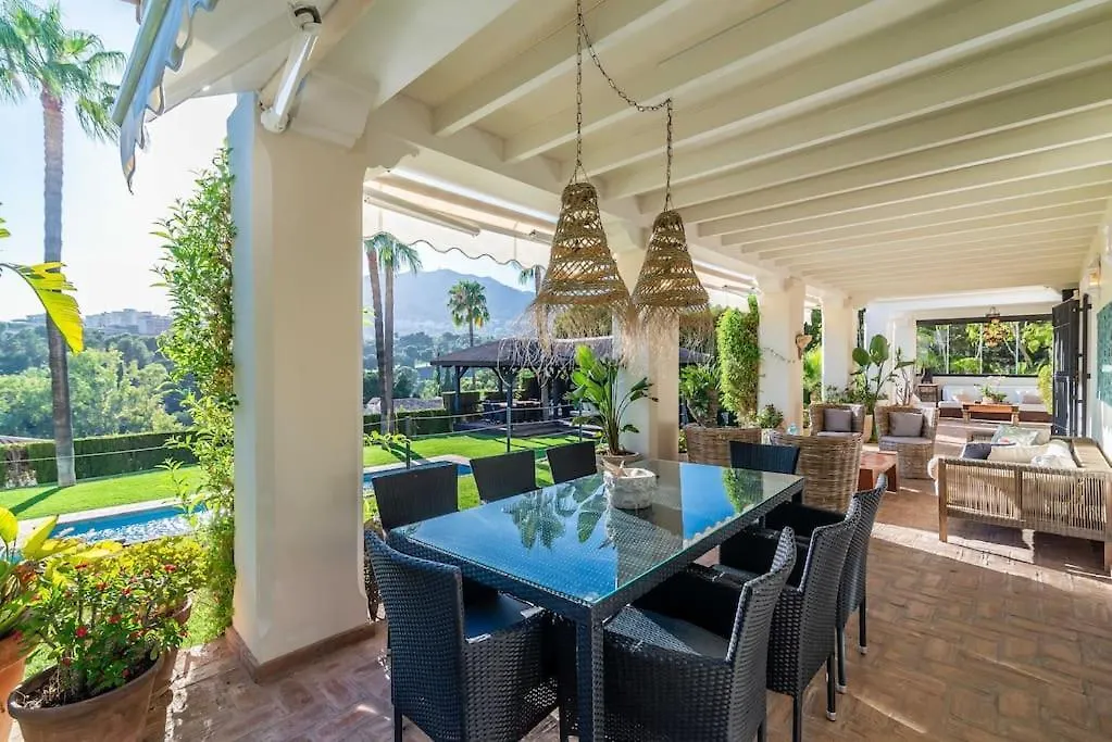 Ocean Views Luxury Villa Next To Beach Benalmádena