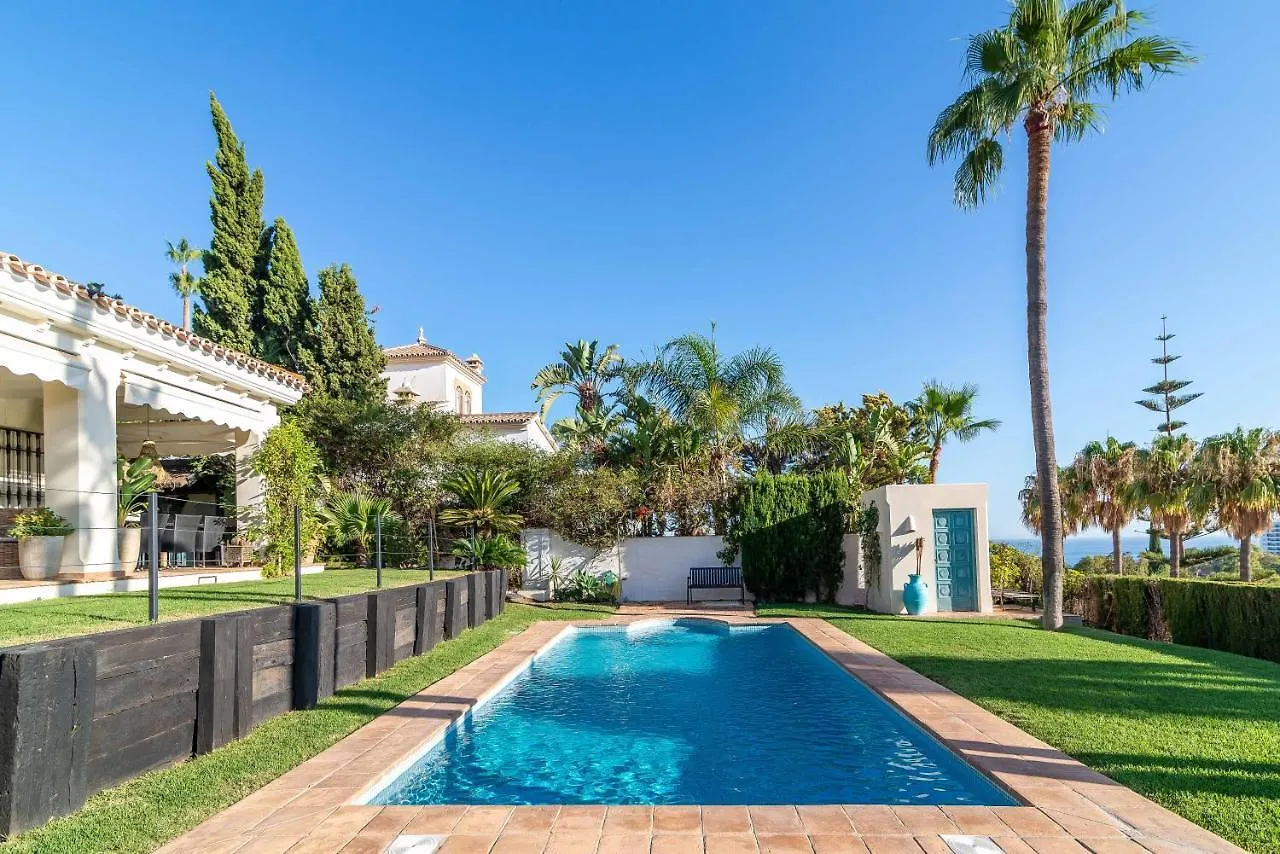 Ocean Views Luxury Villa Next To Beach Benalmádena